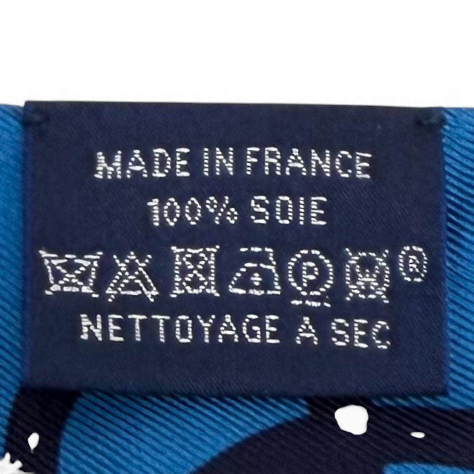 エルメス モール エ トレセット シルクスカーフ