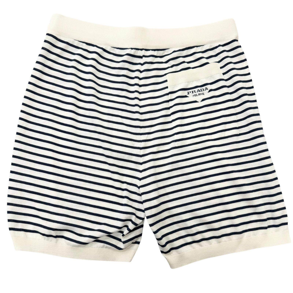プラダ ニット シルク コットン ショートパンツ