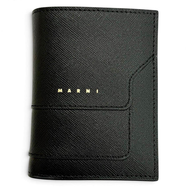 マルニ サフィアーノレザー 二つ折り財布