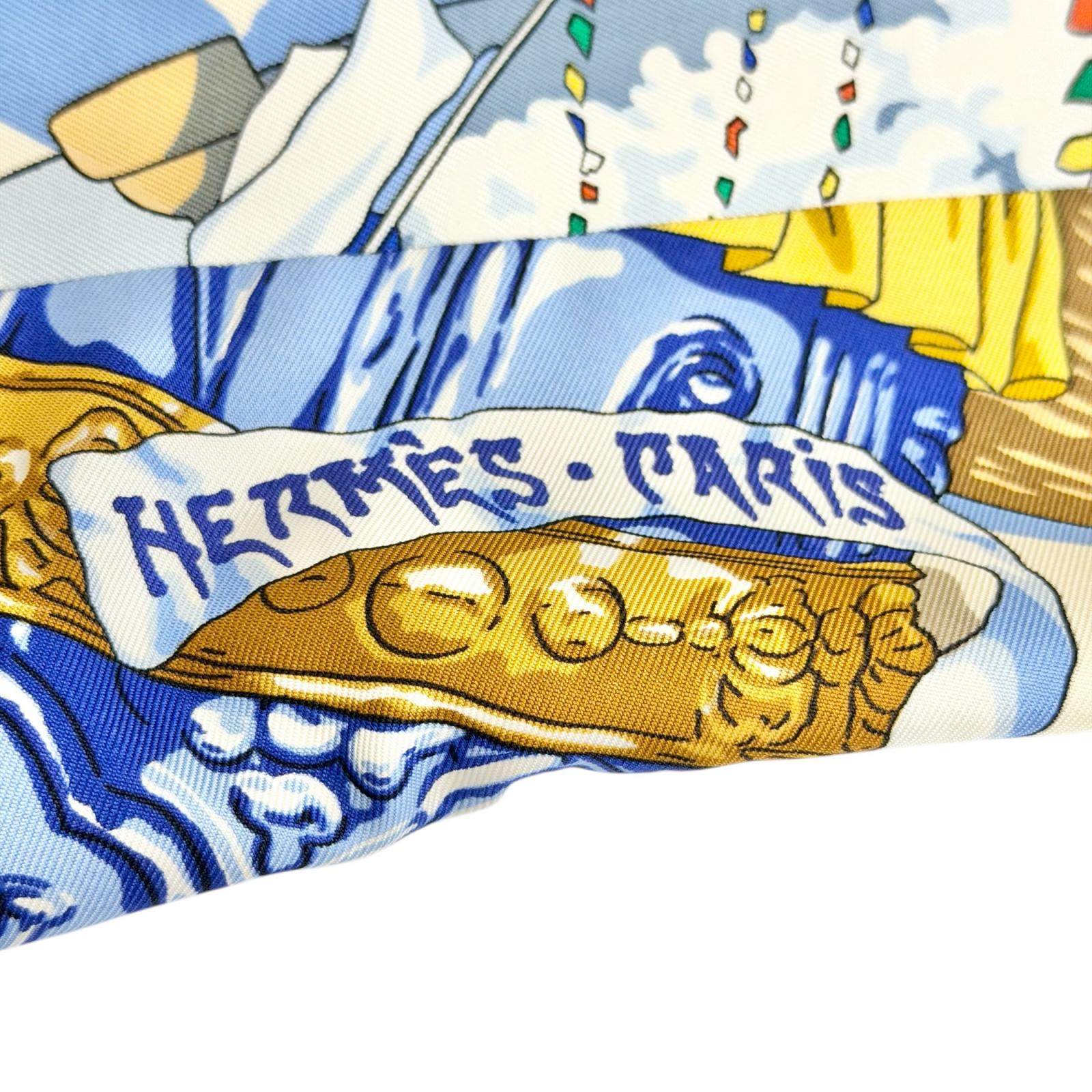 エルメス PRIERES AU VENT シルクベスト40
