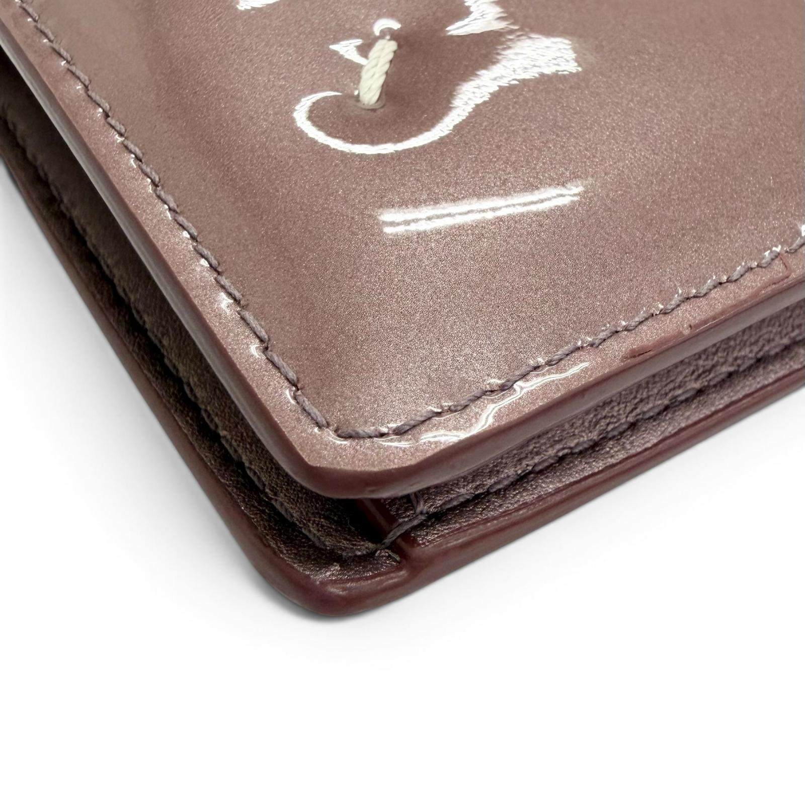メゾンマルジェラ11 レザー二つ折り財布