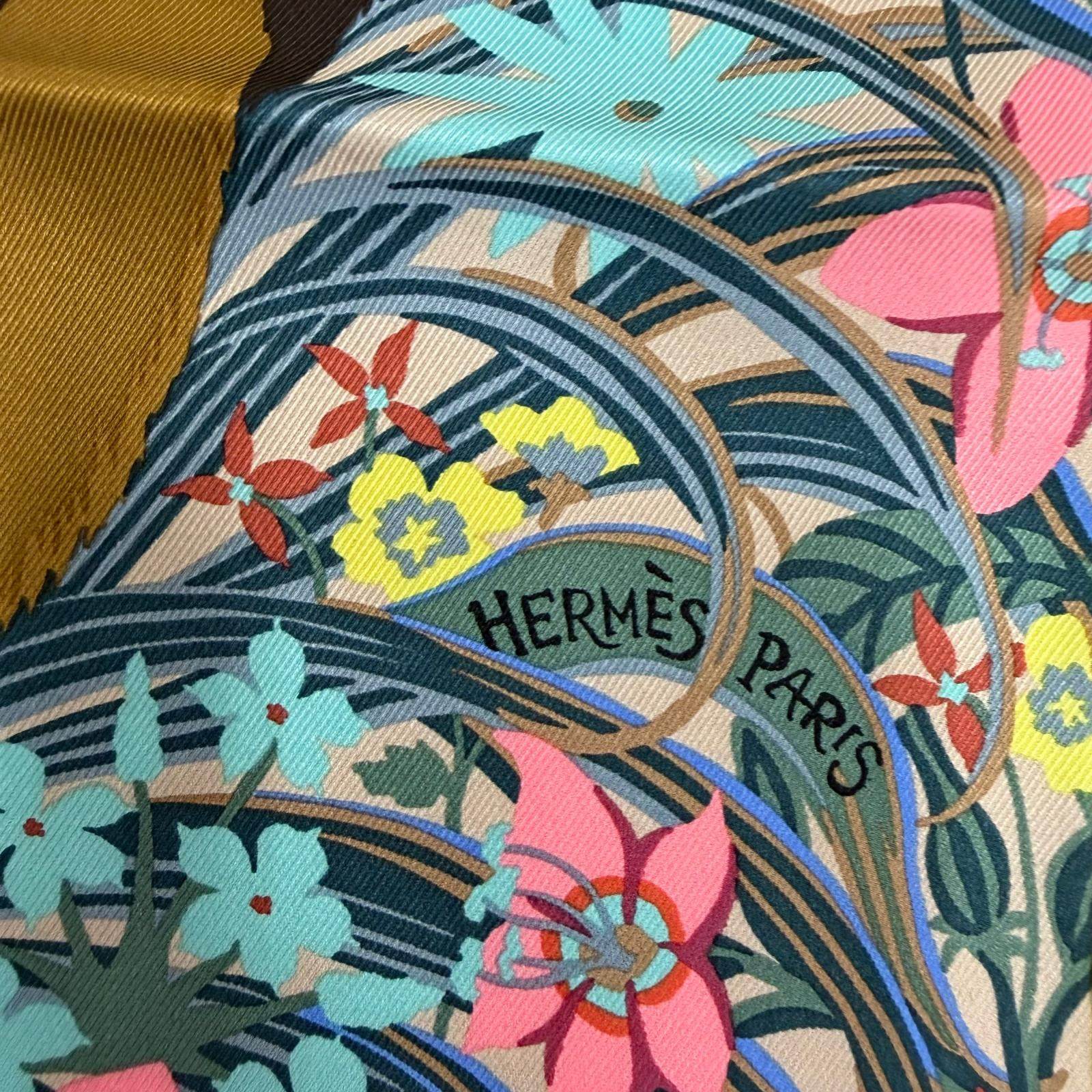エルメス Tiger Tiger シルクスカーフ