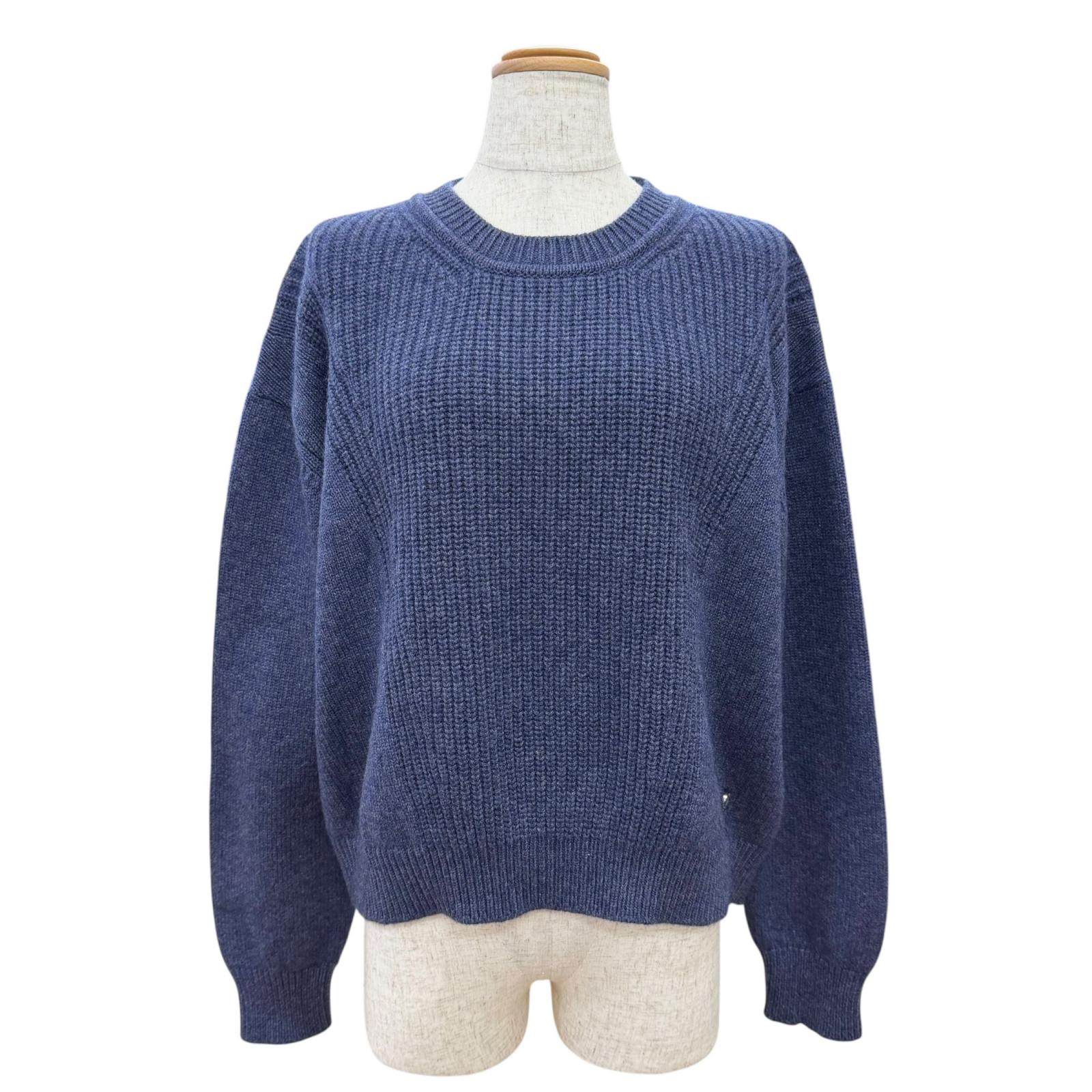 エルメス カナディアンボタン カシミヤニット