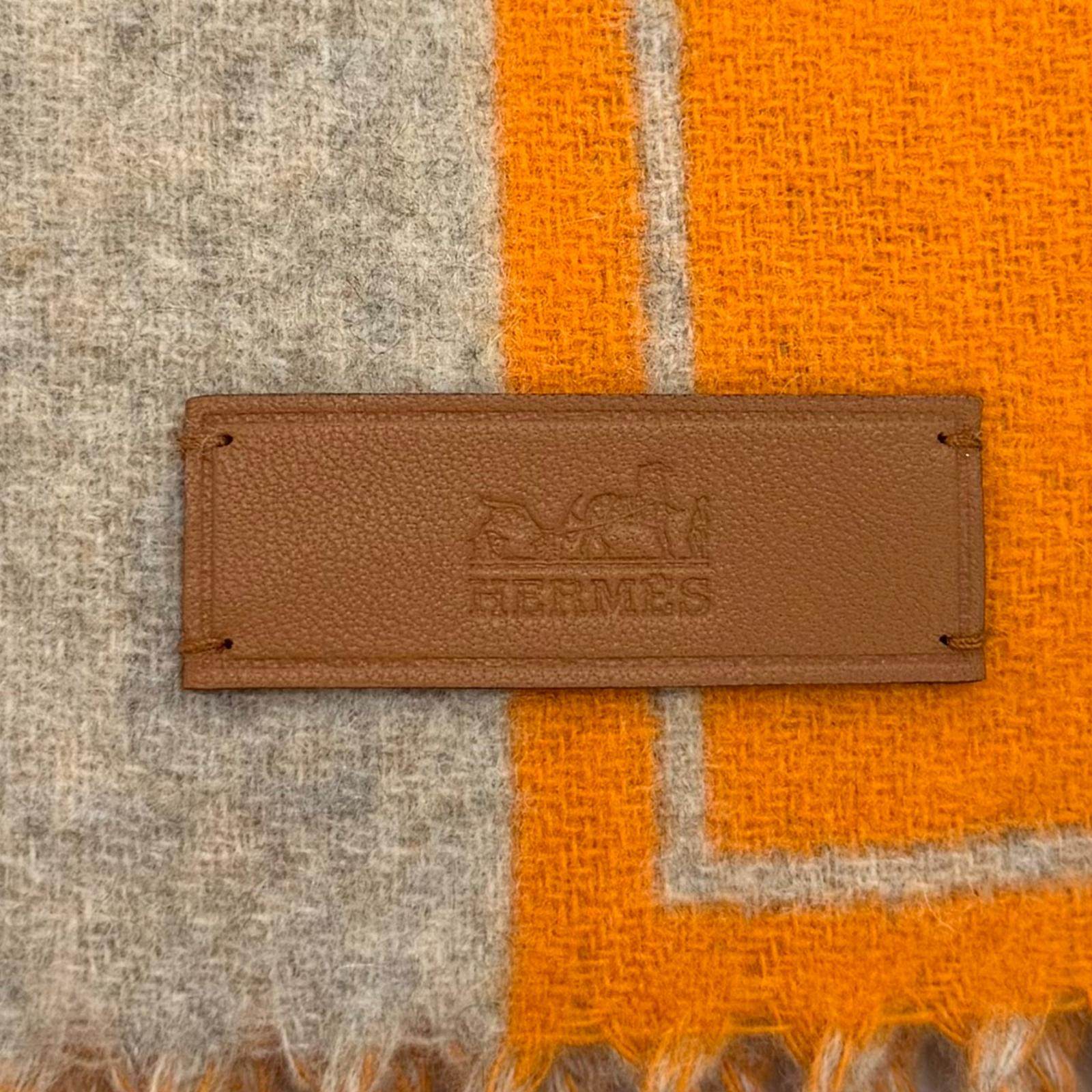 エルメス クレドH カシミアマフラー
