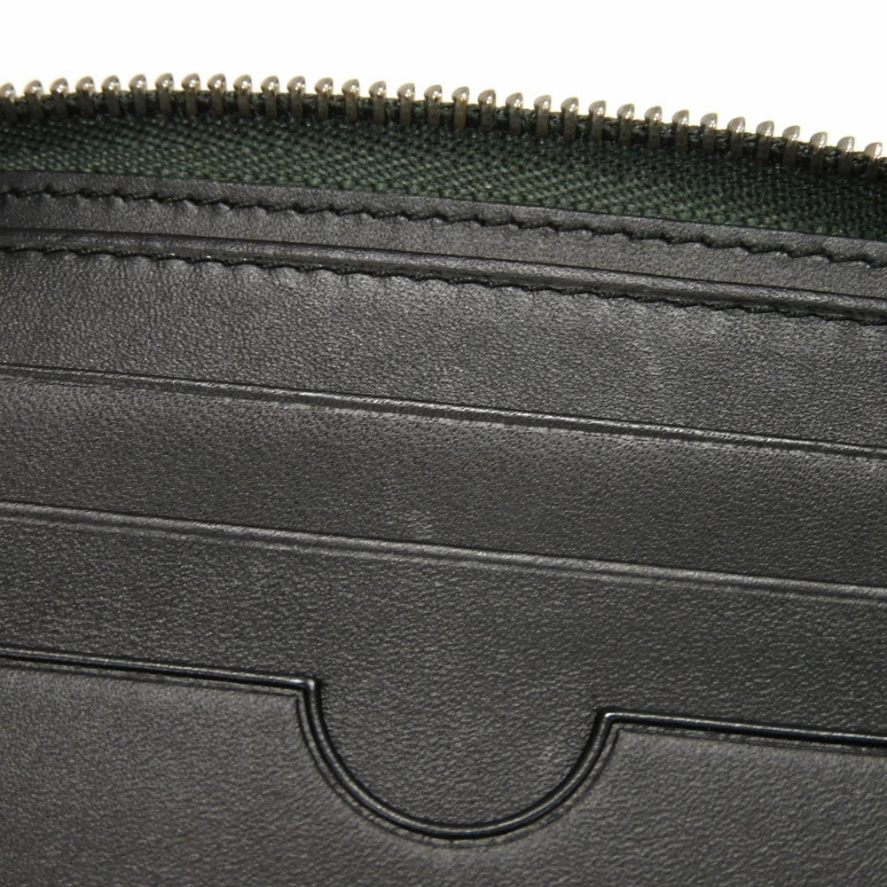 ロエベ コンパクトジップアラウンドウォレット スムースカーフスキン 二つ折り財布