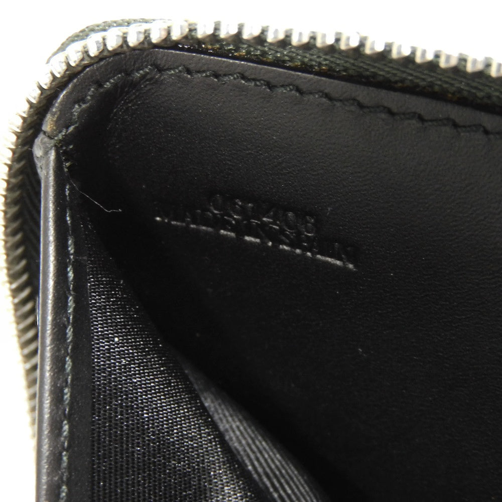 ロエベ コンパクトジップアラウンドウォレット スムースカーフスキン 二つ折り財布
