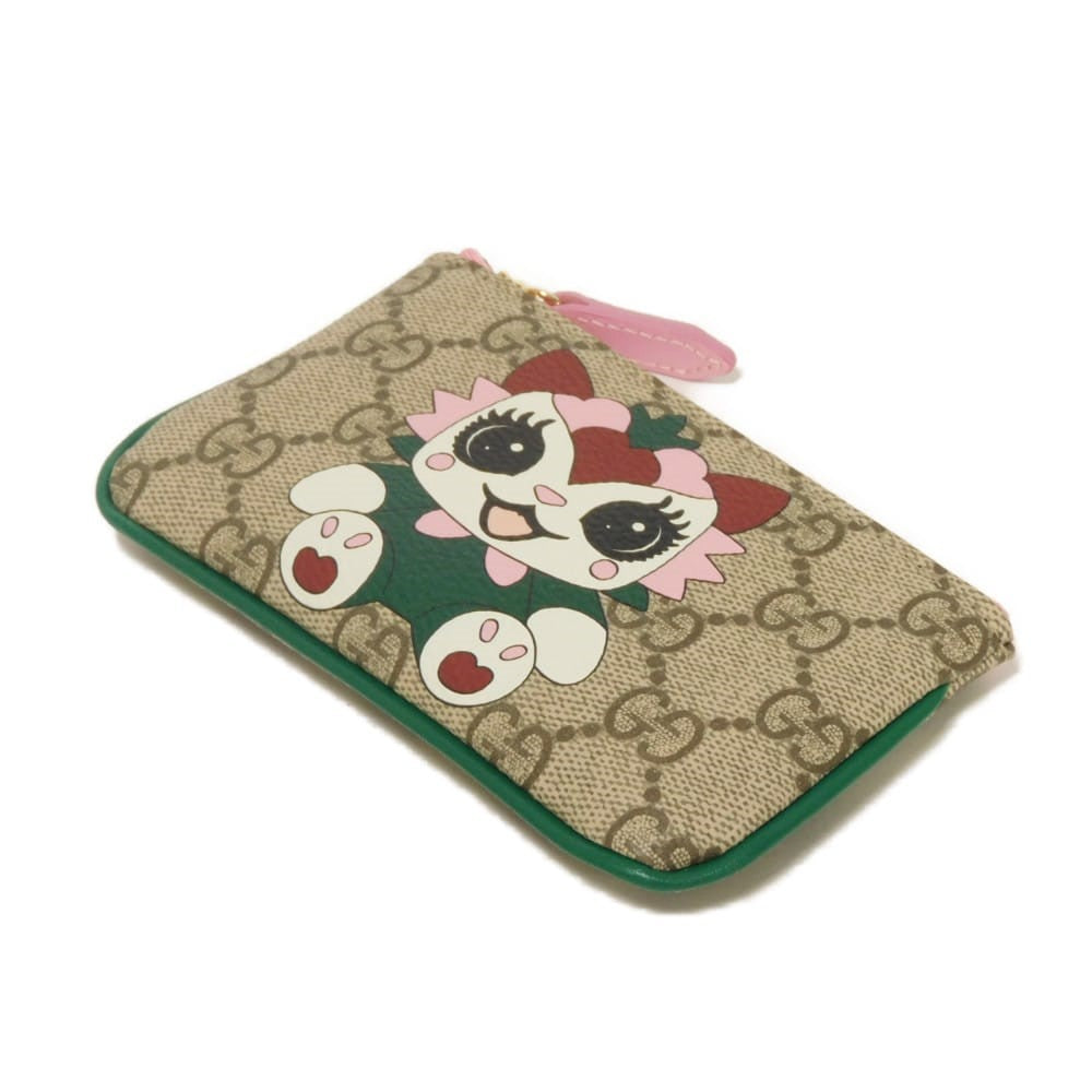 グッチ ベスティーズ GGスプリームキャンバス コインケース