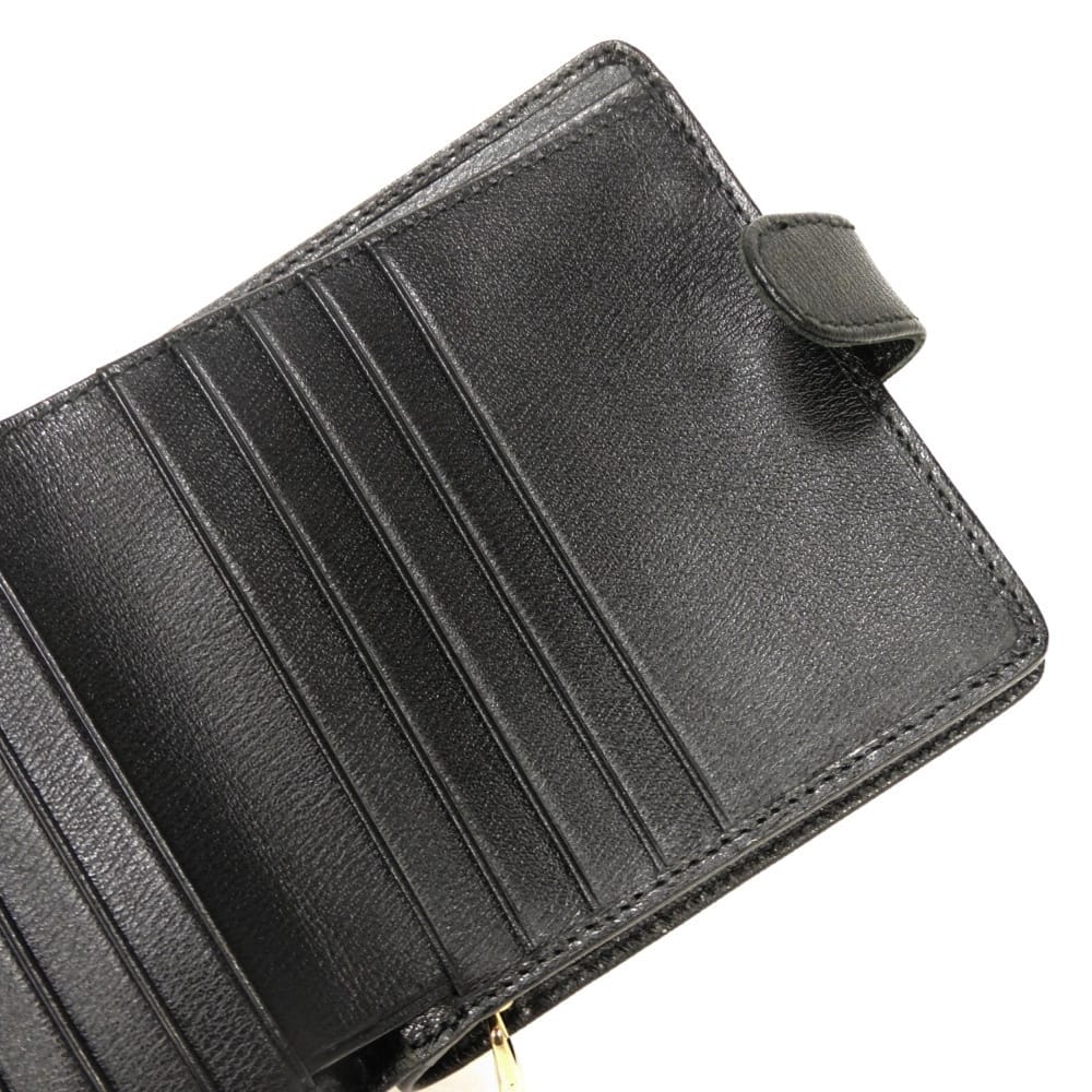 ロエベ バイフォールド ジップ ウォレット カーフレザー二つ折り財布