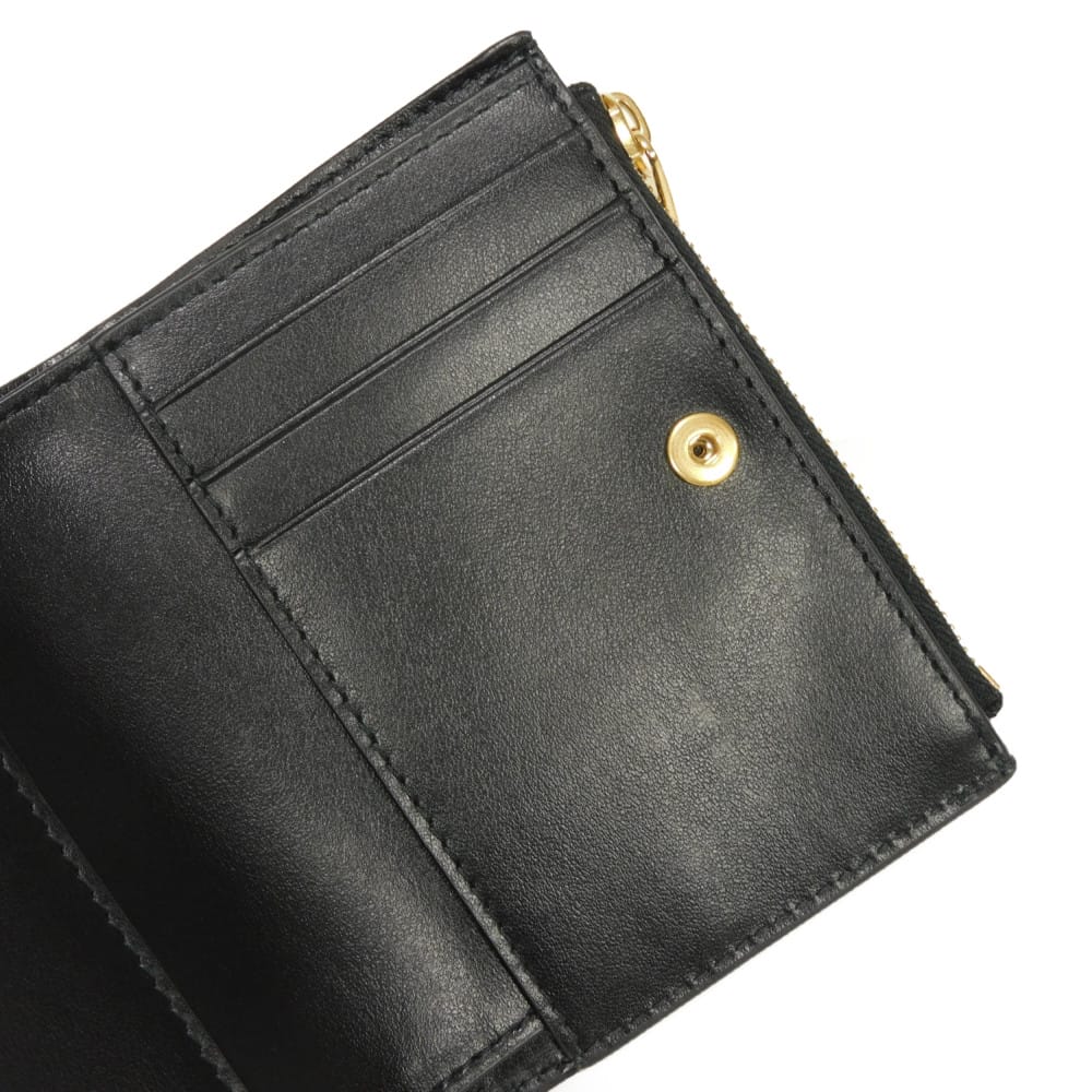 ボッテガヴェネタ スモールウォレット ラムスキン 二つ折り財布