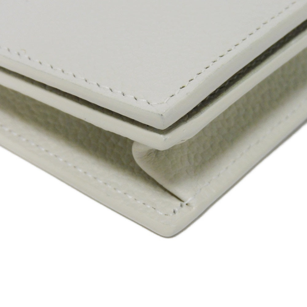 サン ローラン パリ 名刺入れ グレイン パウダー テクスチャード レザー カード ケース