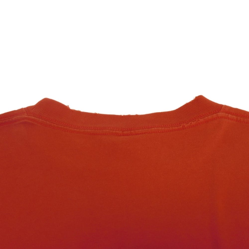 バレンシアガ ロゴ クルーネック コットン長袖Tシャツ
