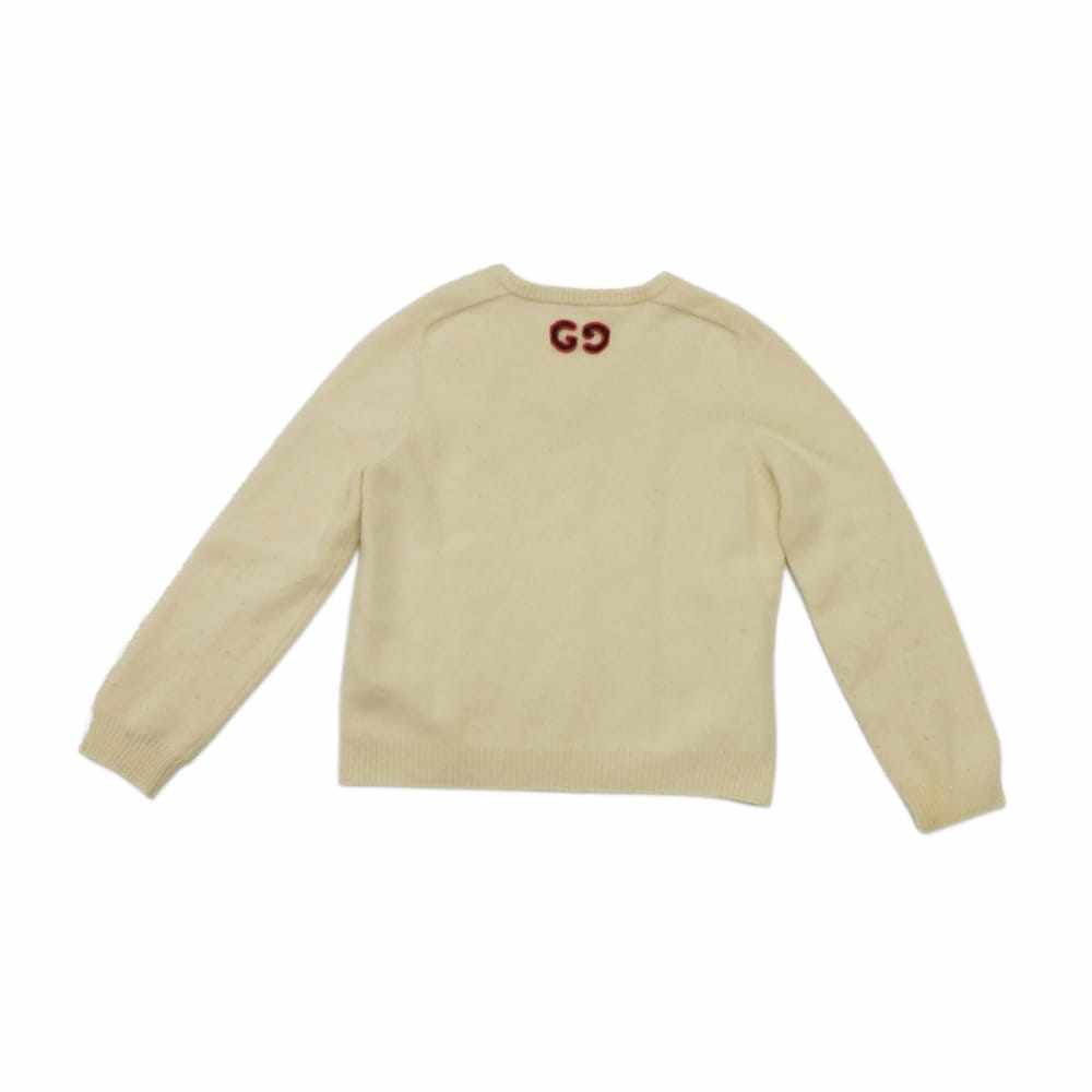 グッチ ダブルG Vネック ケーブルニット ウールカシミヤセーター