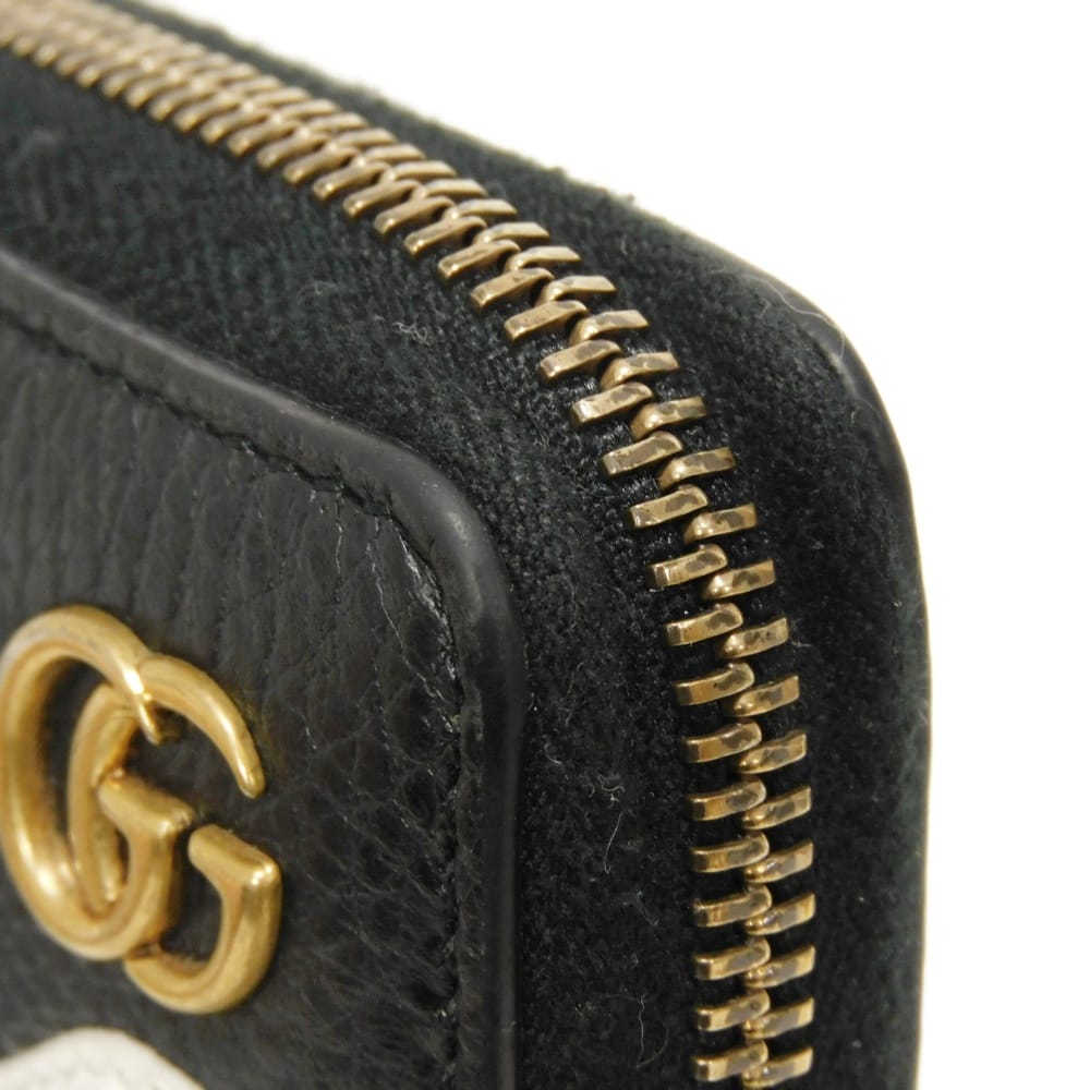 グッチ GGマーモント クーリエ カーフレザー 長財布