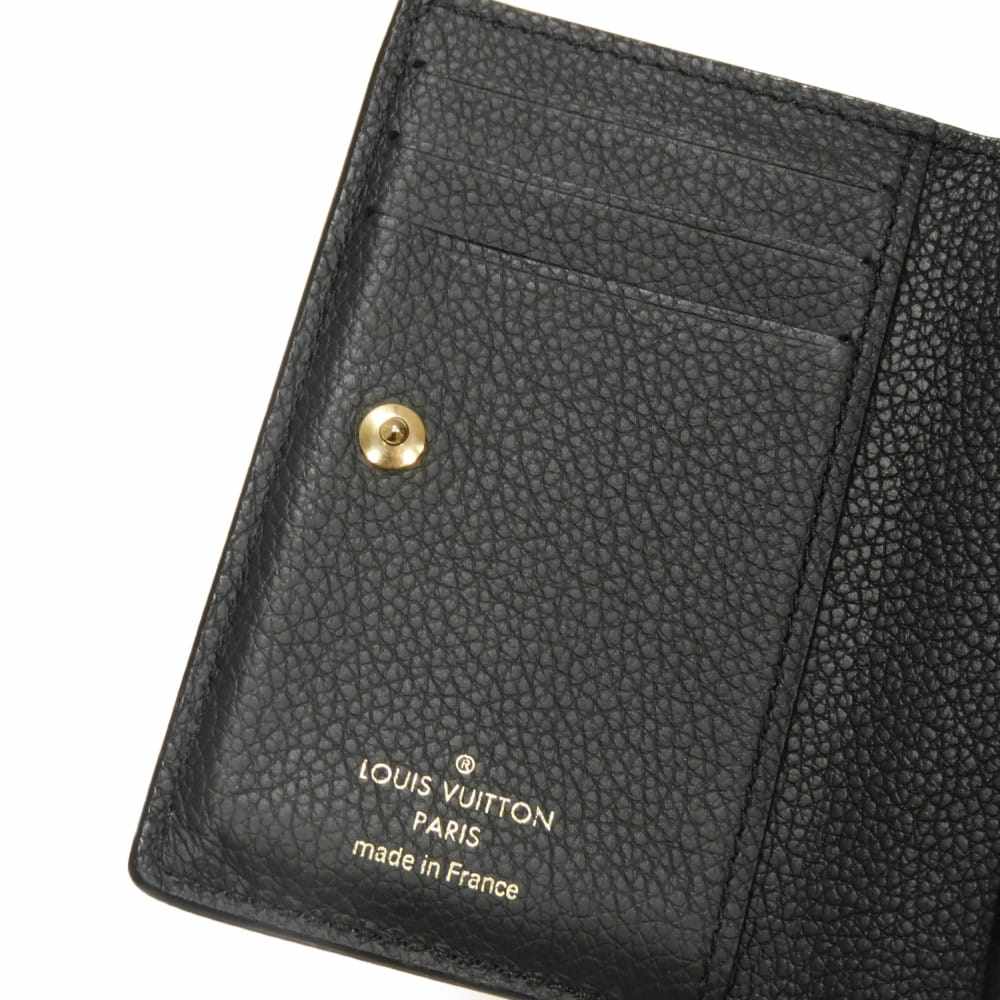 ルイヴィトン ポルトフォイユクレア アンプラントレザー 二つ折り財布