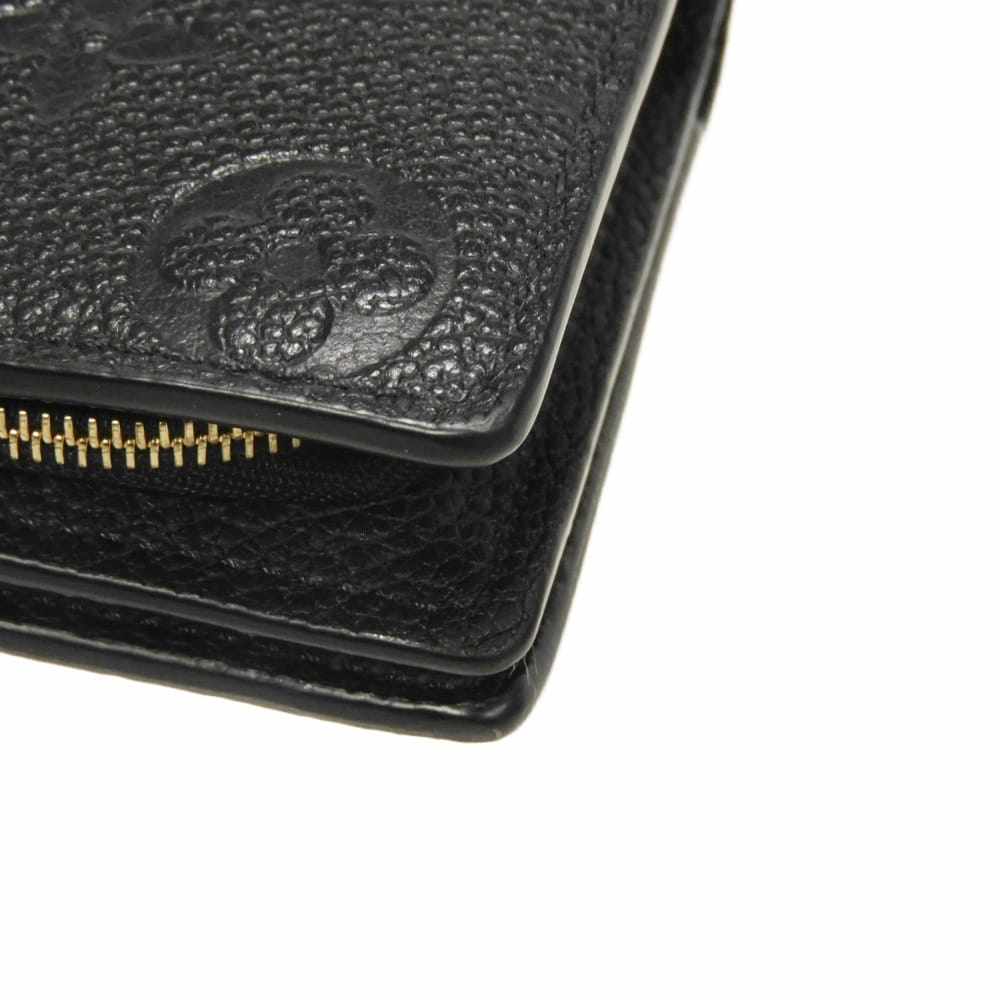 ルイヴィトン ポルトフォイユクレア アンプラントレザー 二つ折り財布