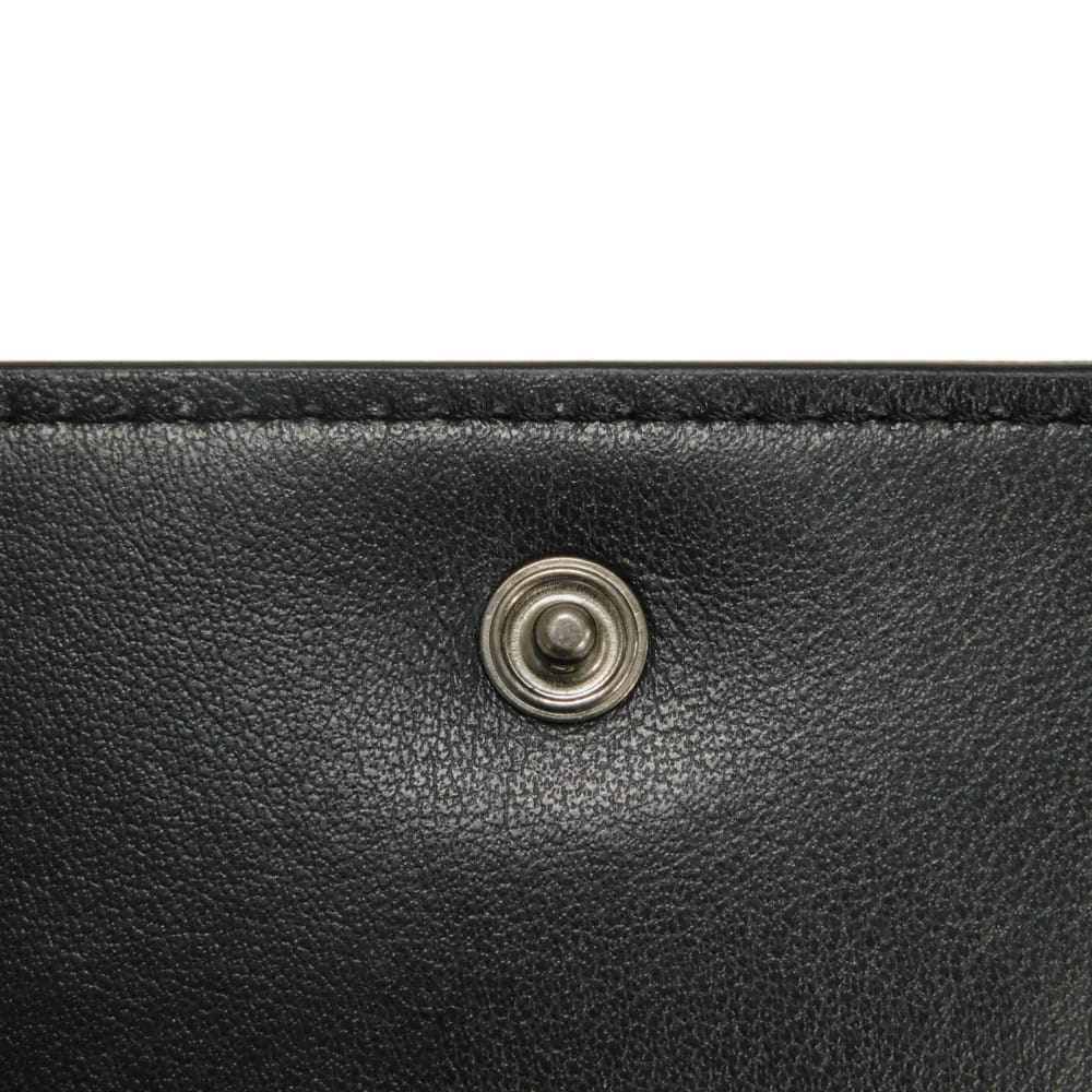 フェンディ コンパクトウォレット 三つ折り財布 グレインカーフレザー
