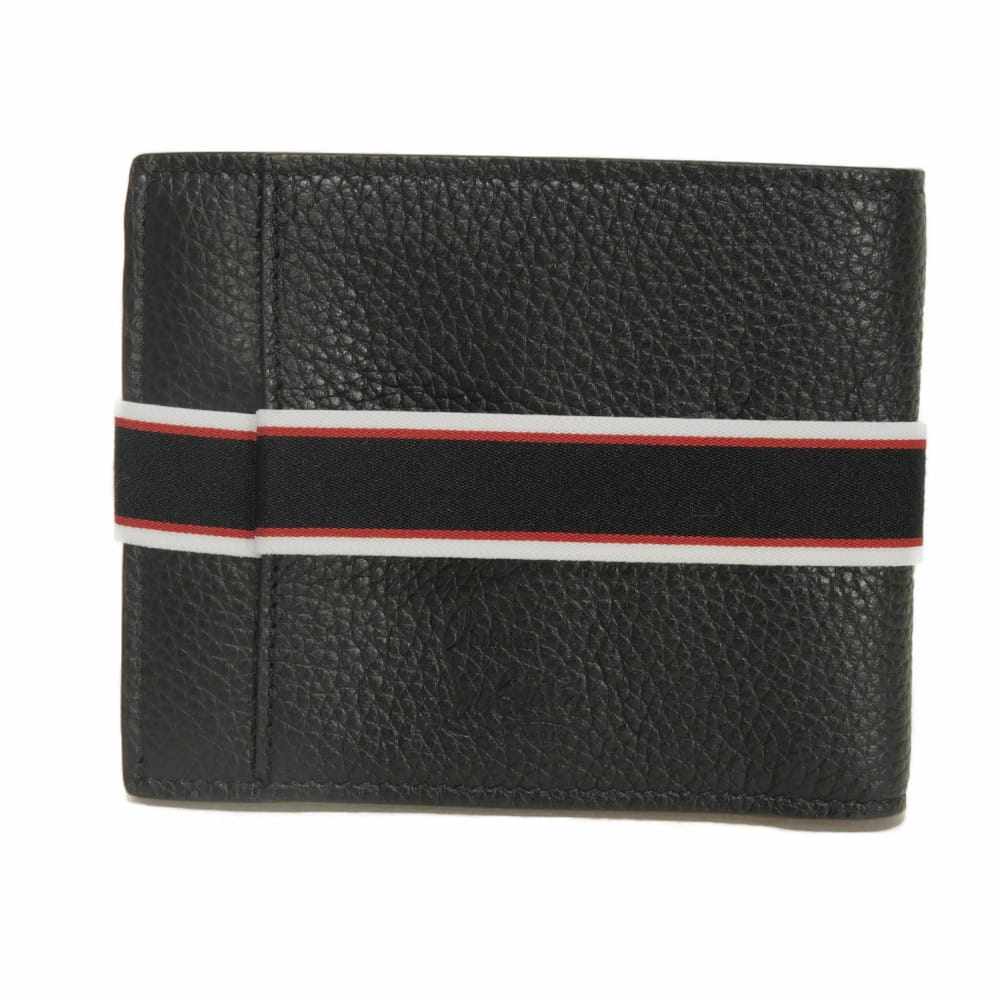 クリスチャンルブタン FAVシグネチャーバンド カーフレザー二つ折り財布