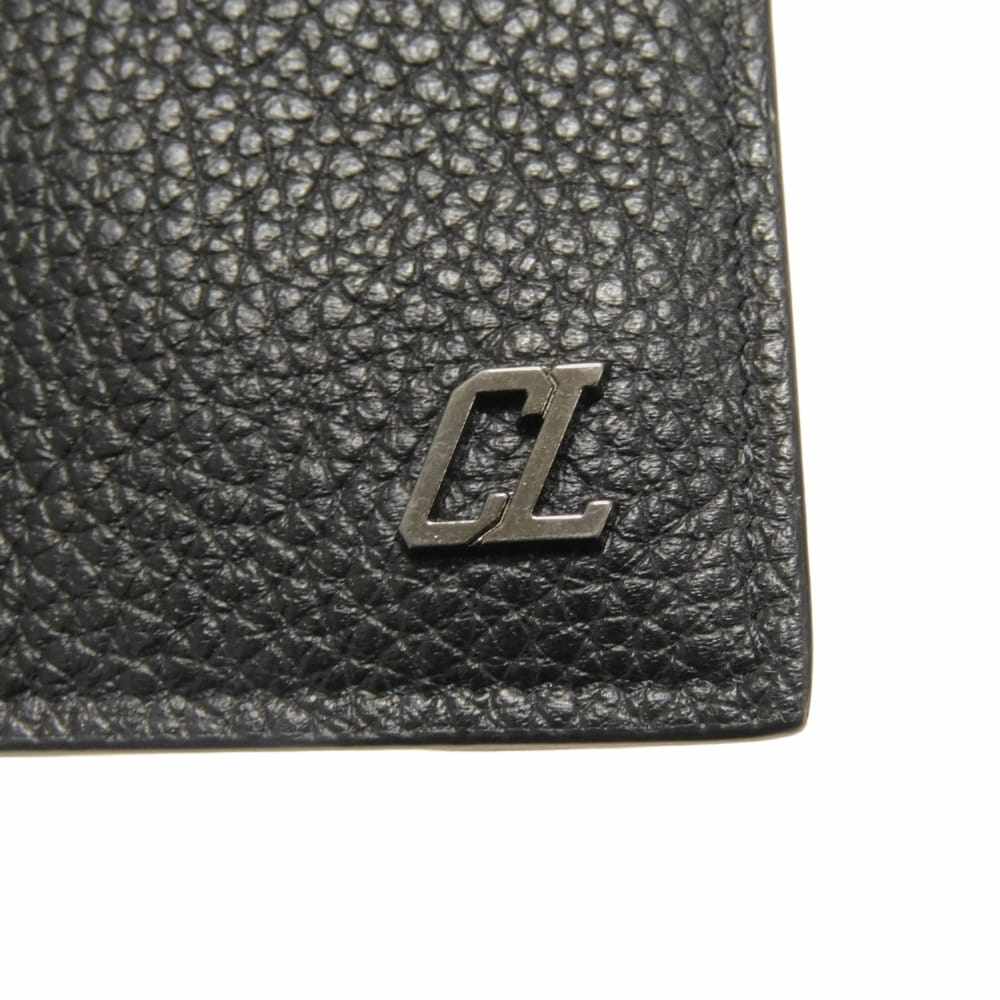 クリスチャンルブタン FAVシグネチャーバンド カーフレザー二つ折り財布
