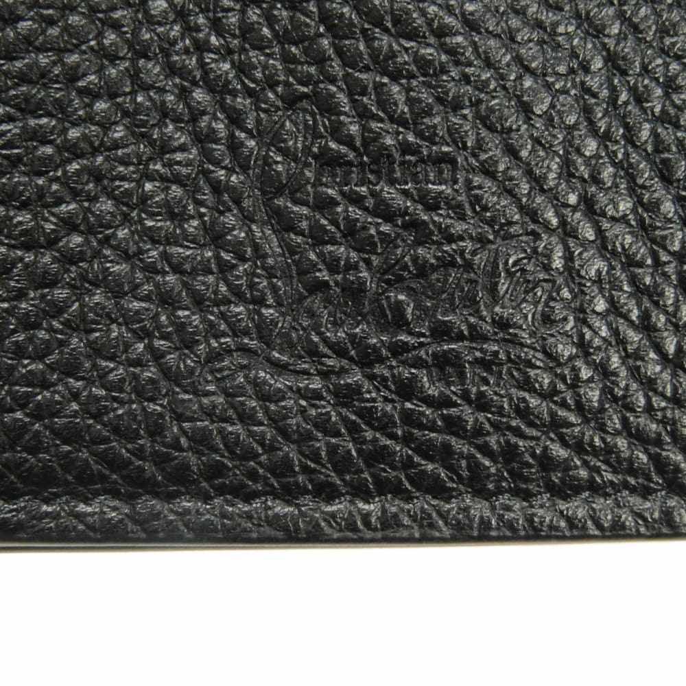 クリスチャンルブタン FAVシグネチャーバンド カーフレザー二つ折り財布
