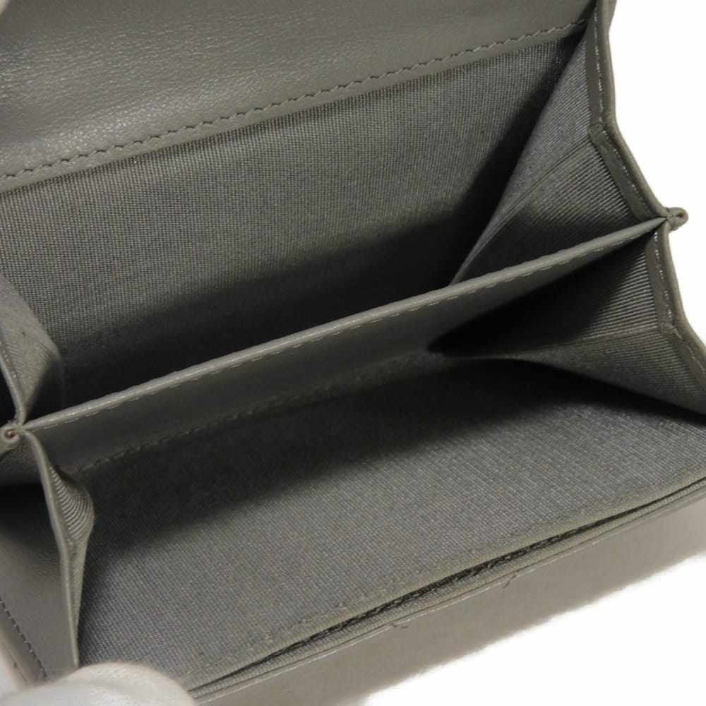 シャネル シェブロン ナッパレザー 二つ折り財布