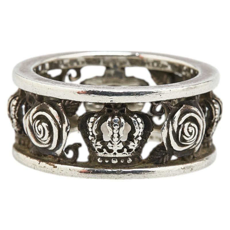 ジャスティン デイビス MY LOVE クラウン ローズ SV925 リング