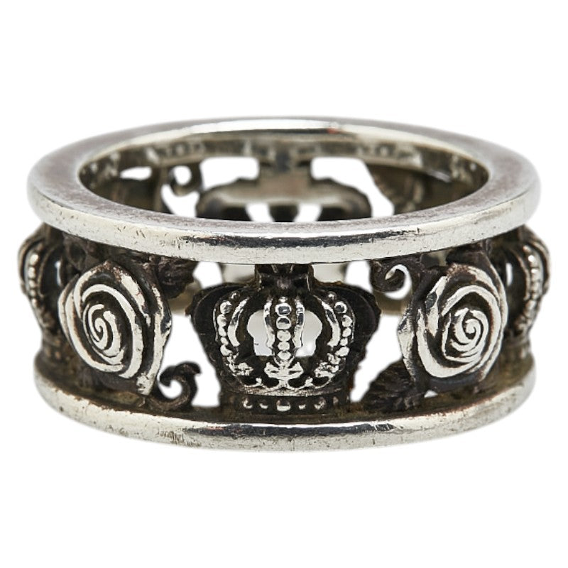 ジャスティン デイビス MY LOVE クラウン ローズ SV925 リング