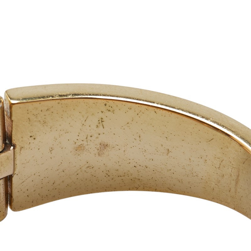 サルヴァトーレ フェラガモ Gancini Leather Bracelet