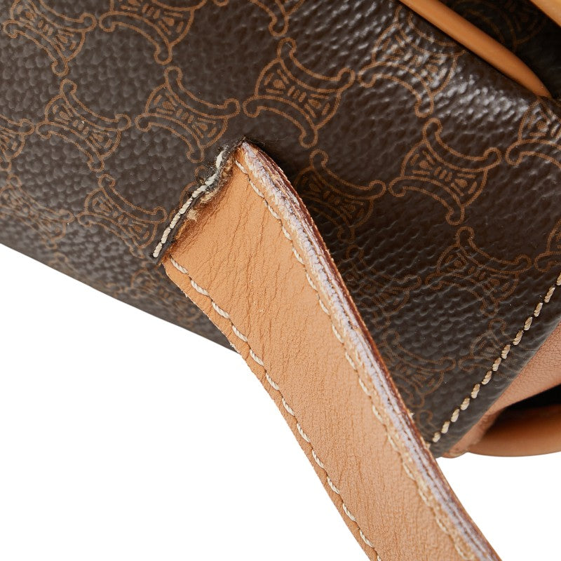 セリーヌ マカダム PVC ショルダーバッグ
