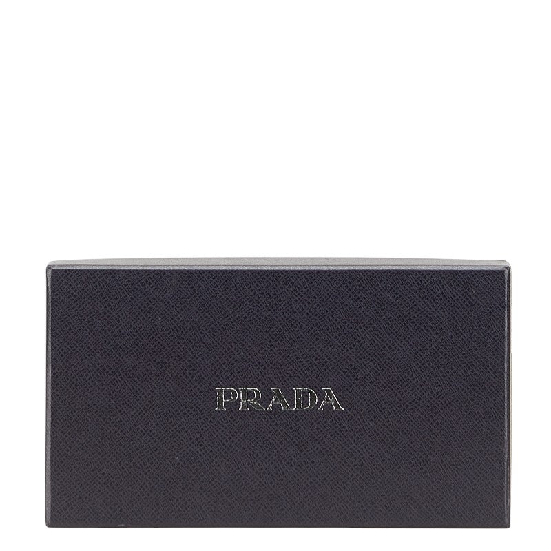 プラダ 三角ロゴプレート ナイロンレザー長財布
