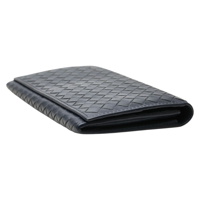ボッテガヴェネタイントレチャートレザー長財布
