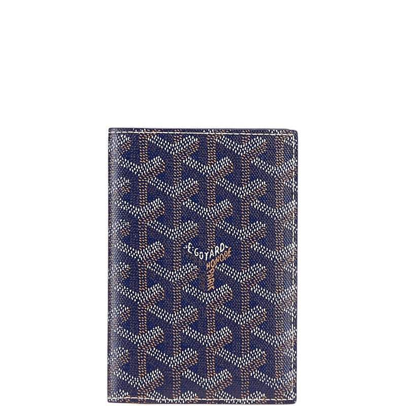 ゴヤール グルネル PVC レザー パスポート ケース