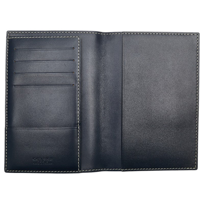 ゴヤール グルネル PVC レザー パスポート ケース