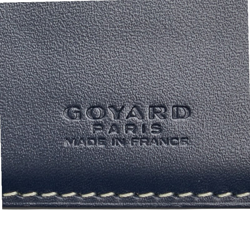 ゴヤール グルネル PVC レザー パスポート ケース