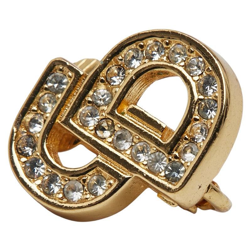 ディオール CDロゴ ラインストーンイヤリング