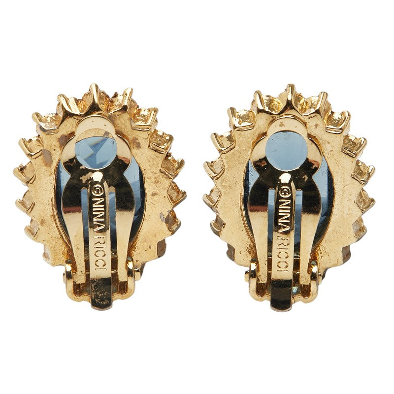 ディオール ラインストーン ピアス