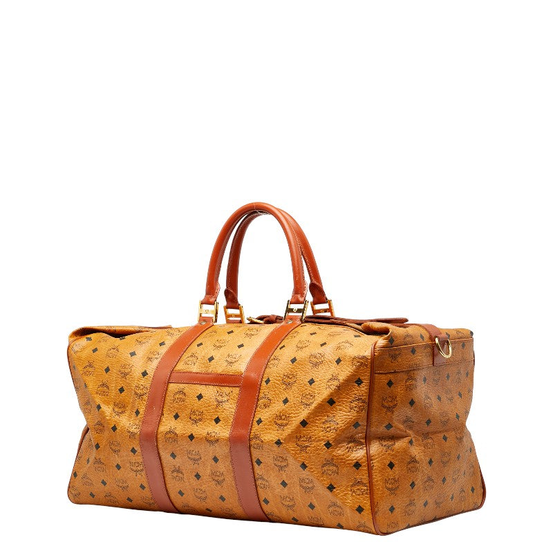 MCM ヴィセトス ロゴグラム PVC 2way ボストン バッグ