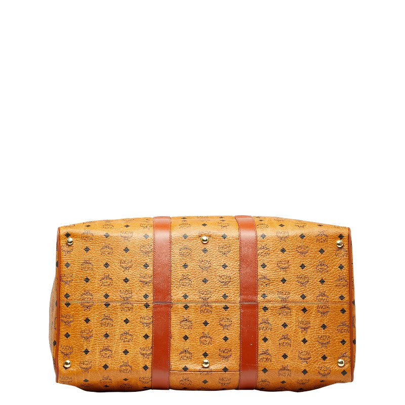 MCM ヴィセトス ロゴグラム PVC 2way ボストン バッグ