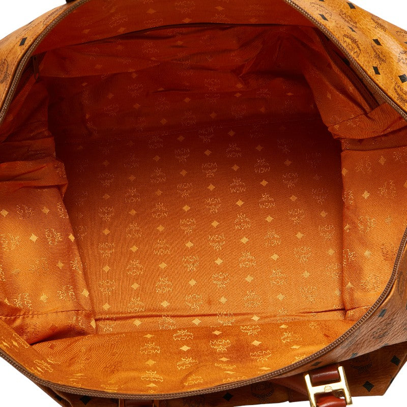MCM ヴィセトス ロゴグラム PVC 2way ボストン バッグ