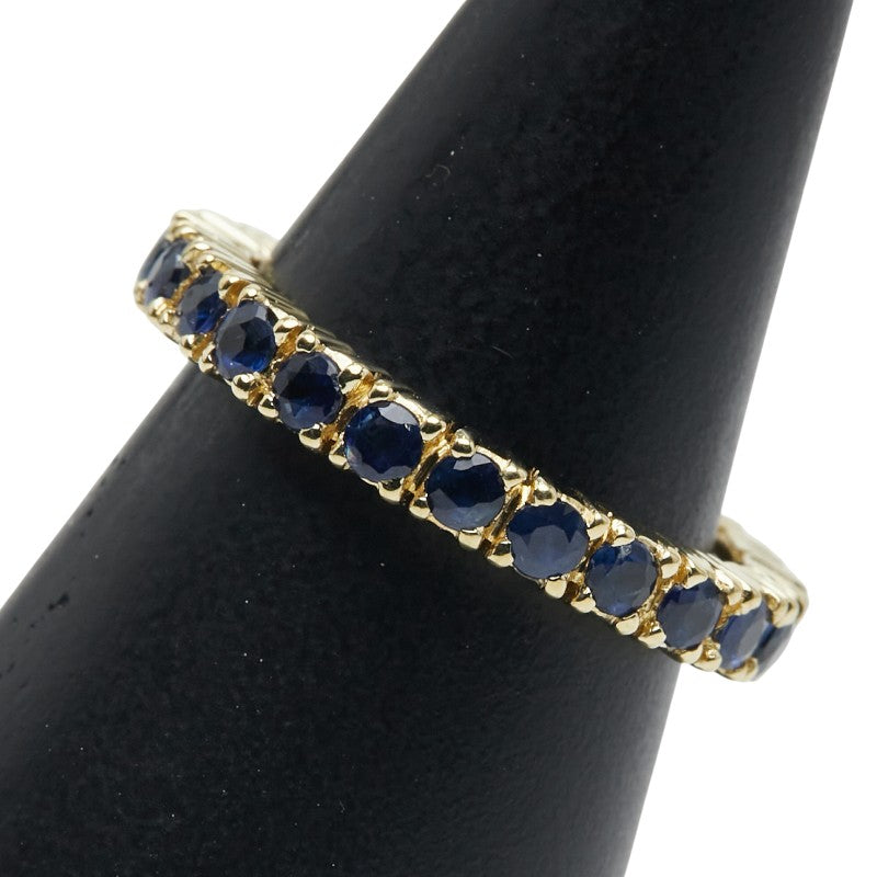 Au750 サファイア フル エタニティ リング