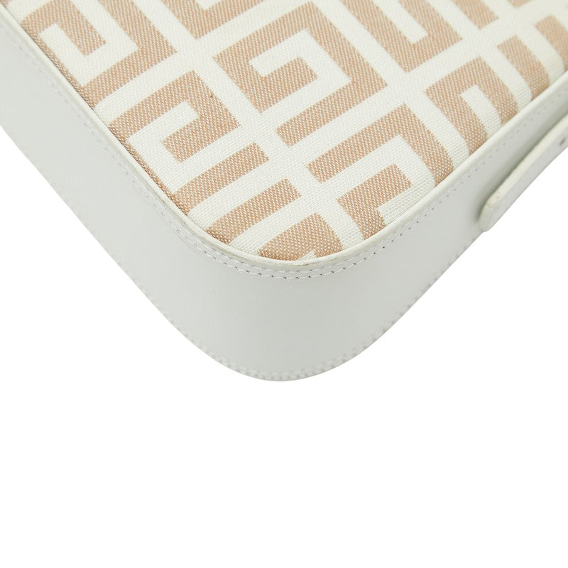 ジバンシィ タッセル キャンバス レザー ショルダー バッグ