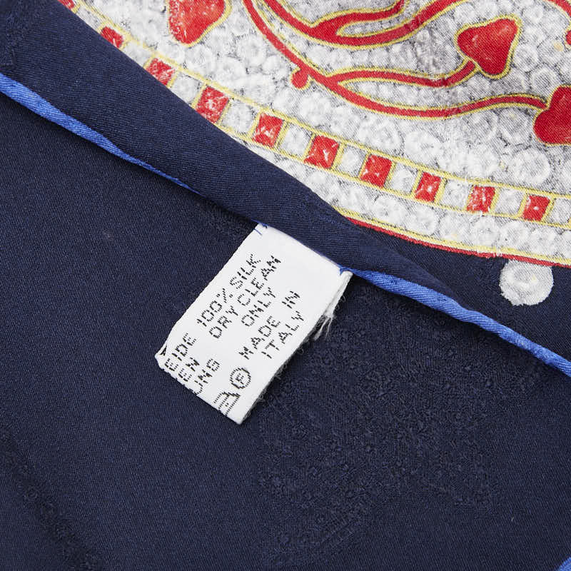 カルティエ マスト・ドゥ・カルティエ シルクスカーフ