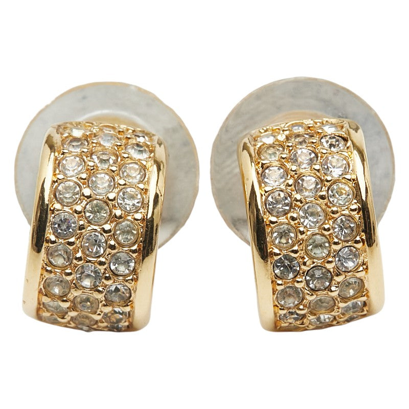 ディオール ライン ストーン イヤリング