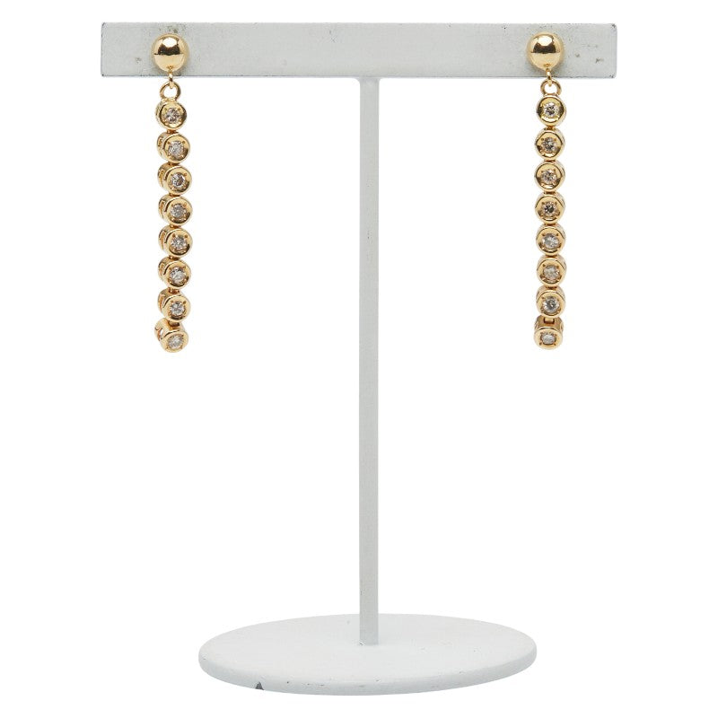 Au750 ダイヤモンドピアス