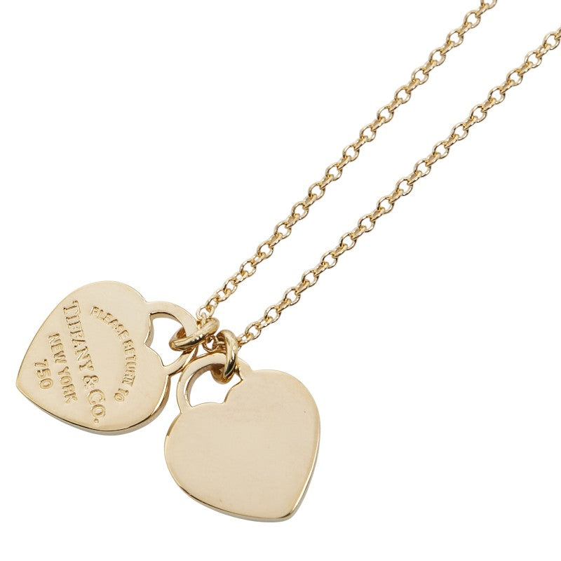 ティファニー リターン トゥ ダブルハート ネックレス