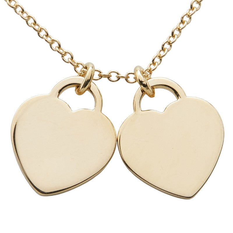 ティファニー リターン トゥ ダブルハート ネックレス