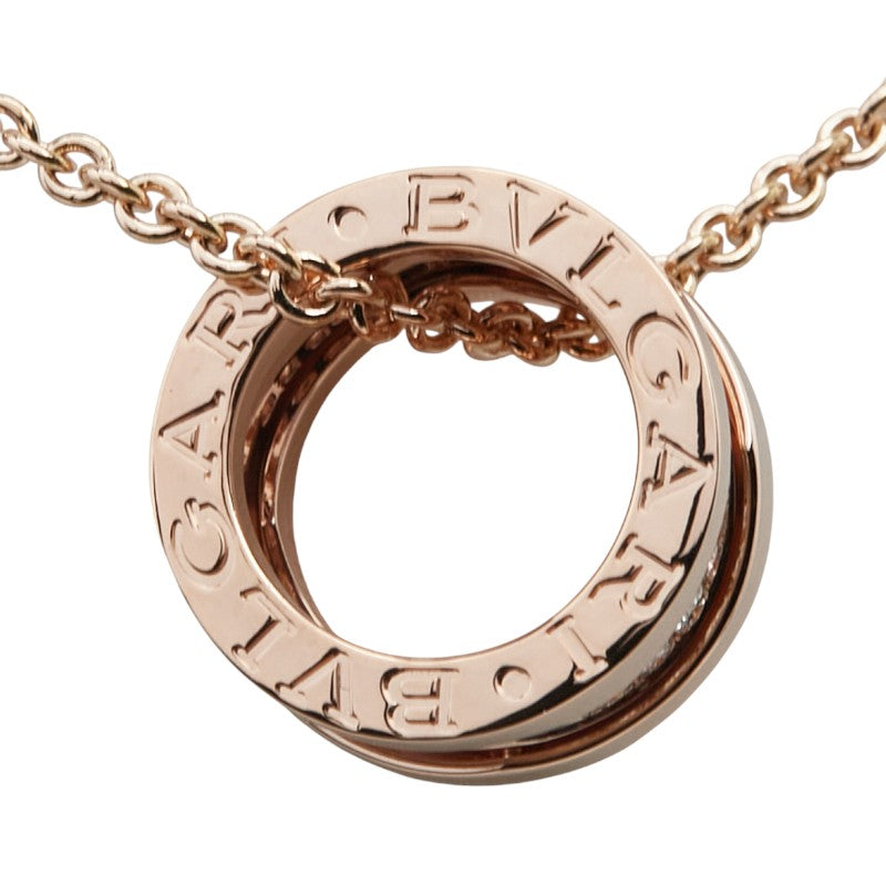 ブルガリ B.zero1 パヴェ ダイヤモンド Au750 ネックレス