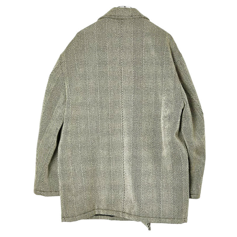 ヴェルサーチ ジーンズ クチュール ウール アセテート コート