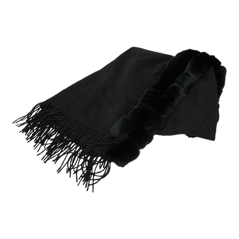 ジバンシィ ウール ファー ショール