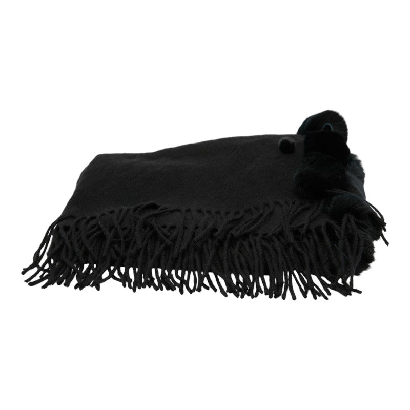 ジバンシィ ウール ファー ショール