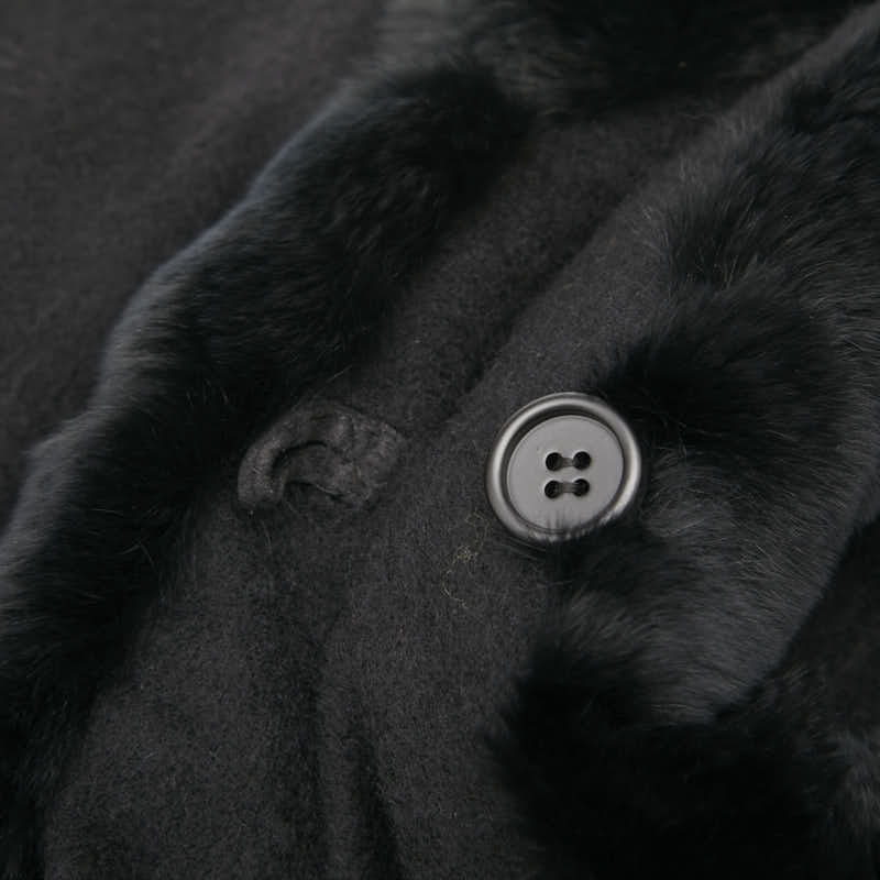 ジバンシィ ウール ファー ショール